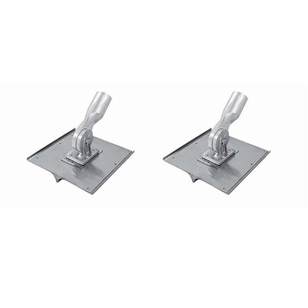 Kraft Tool Co. CC029 10 in. x 10 in. Stainless Steel Walking Seamer-Groover with Handle Socket, 2PK CC029-2